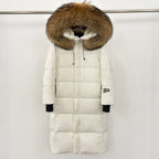 OFTBUY Winter Clothes Women Black Gold Goose Down Coat Big Real Raccoon Fur Collar Overcoat Real Fox Fur Puffer Jacket Female