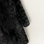 OFTBUY New Winter Natural Fox Fur Clothing Women Long Thickened Warm Real Mink Fur Coat Female Black Long Sleeves Outerwear