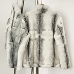 OFTBUY New Autumn Winter Clothes Women Hot Sales Natural Rabbit Fur Jacket Female Fashion Short Thick Warm Real Fur Coat