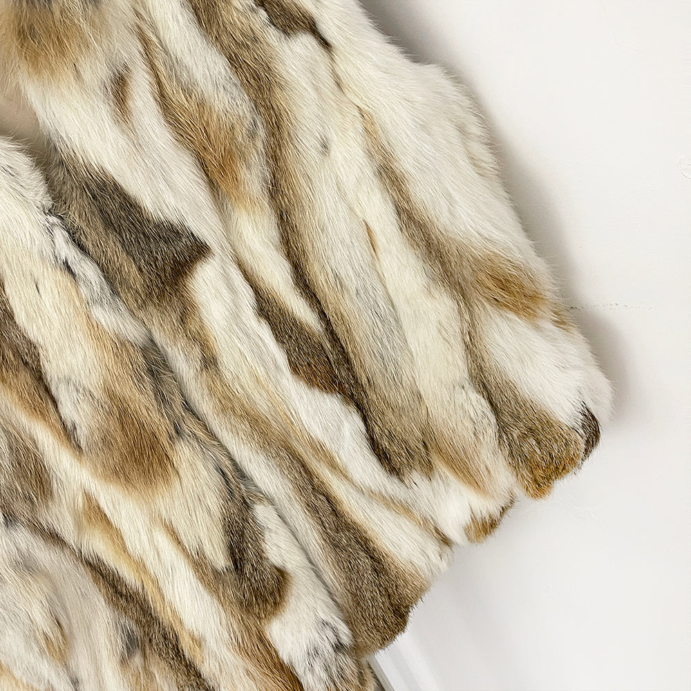 OFTBUY New Autumn Winter Clothes Outerwear Women Natural Patchwork Real Rex Rabbit Fur Vest V-Neck Natural Fur Waistcoat Female