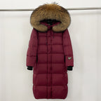 OFTBUY Winter Clothes Women Black Gold Goose Down Coat Big Real Raccoon Fur Collar Overcoat Real Fox Fur Puffer Jacket Female
