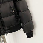 OFTBUY Big Natural Raccoon Fur Fluffy Puffer Jacket Women Knit Cuff Real Fur Collar White Duck Down Coat New Winter Top Clothes