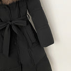 OFTBUY New Winter Thickened Clothes Women Long Big Natural Fox Fur Puffer Coat Female Real Fox Fur Fluffy White Duck Down Jacket