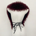 OFTBUY Women's Faux Mongolian Fur Vest Open Front Fluffy Faux Fur Waistcoat with Back Tie New Autumn Winter Outerwear Female