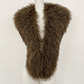 OFTBUY Women's Faux Mongolian Fur Vest Open Front Fluffy Faux Fur Waistcoat with Back Tie New Autumn Winter Outerwear Female