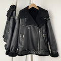 OFTBUY Warm Thick Double-sided Long-sleeved Suede Jacket Clothing Autumn Winter New in Coat and Jacket European-style Women's