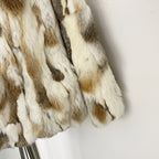 OFTBUY New Autumn Winter Clothes Women Hot Sales Natural Rabbit Fur Jacket Female Fashion Short Thick Warm Real Fur Coat