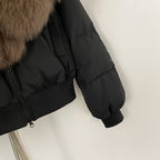 OFTBUY New Warm Thickened Autumn Winter Coat Women Short Real Fox Fur Duck Down Clothes for Women Natural Fur Puffer Coat Female