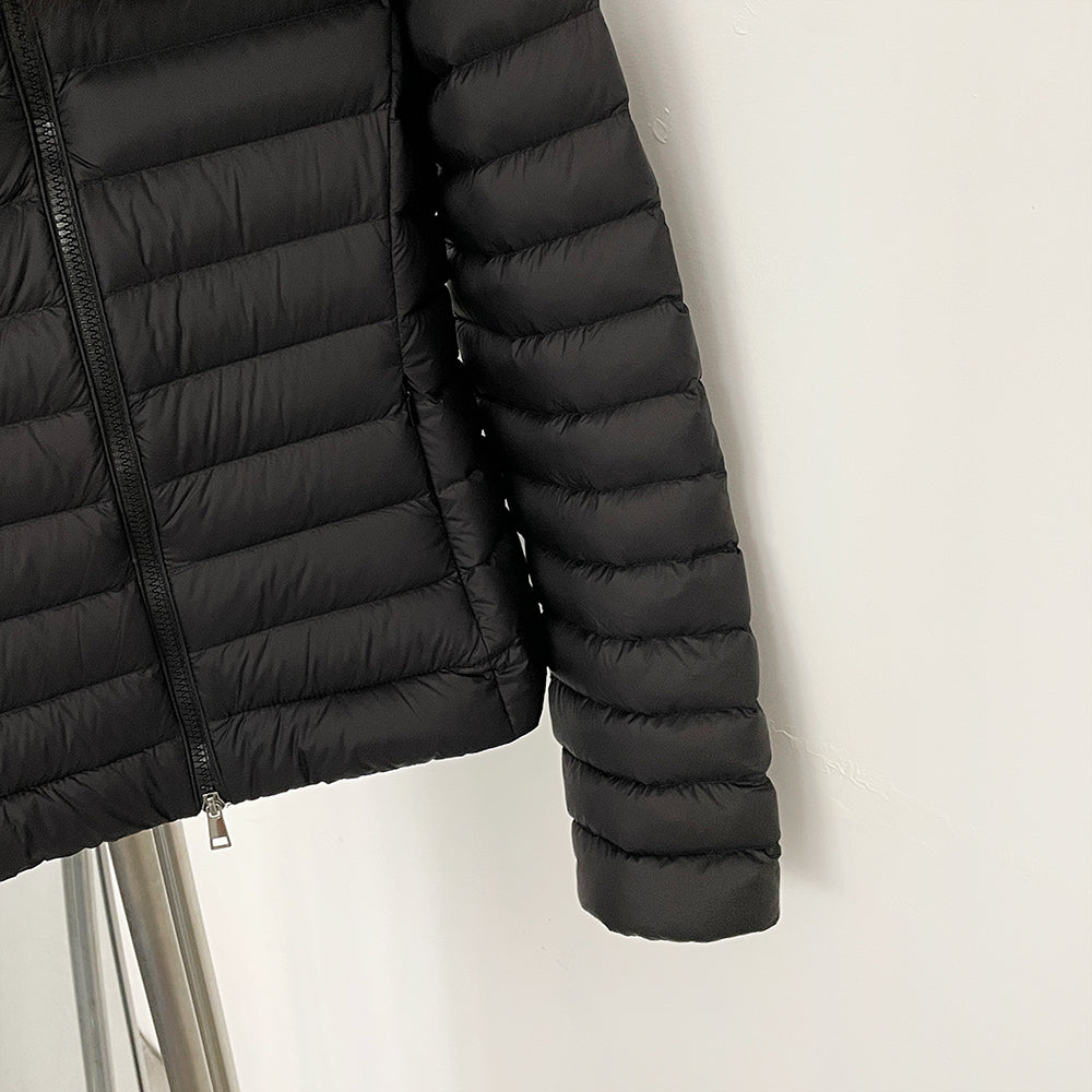 OFTBUY Hooded Slim Real Fox Fur Collar Fluffy Puffer Jacket Women New Winter Short Top Clothing Female Fur White Duck Down Coat