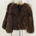 OFTBUY New Fashion Casual Clothes Women Winter Luxury Natural Fur Jacket Female Warm Thick V-neck Real Mongolia Sheep Fur Coat