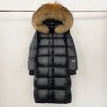 OFTBUY Winter Clothes Women Black Gold Goose Down Coat Big Real Raccoon Fur Collar Overcoat Real Fox Fur Puffer Jacket Female