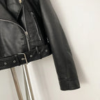 OFTBUY Fashion Faux Leather Jacket Female New Spring Autumn Long Sleeves Fake Leather Clothes Women Short Pu Leather Coat