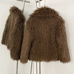 OFTBUY New Winter Clothes Women Fashion Faux Mongolia Sheep Fur Coat Warm Thick Fake Fur Jacket Long Sleeve Artificial Fur Overcoat