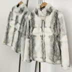 OFTBUY New Autumn Winter Clothes Women Hot Sales Natural Rabbit Fur Jacket Female Fashion Short Thick Warm Real Fur Coat