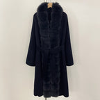 OFTBUY Long Natural Fur Wool Coat Fashion Warm Big Real Fox Fur Jacket Female New Autumn Winter Clothes Women Woolen Overcoat