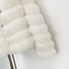 OFTBUY New Autumn Winter Clothing Warm Short Luxury Thick Black Natural Fox Fur Jacket Lady Fashion Real Raccoon Fur Coat Female