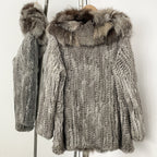 OFTBUY Natural Rabbit Fur Coat Autumn Winter Clothes Women Fashion Luxury Real Fox Fur Jacket Thick Warm Long Sleeve Overcoat