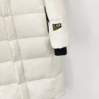 OFTBUY Natural Fox Fur Coat New Winter Clothes Women Fashion Long Hooded White Duck Down Overcoat Real Fur Puffer Jacket Female