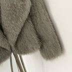 OFTBUY Luxury Short Natural Fox Fur Jacket Female New Autumn Winter Warm Top Clothes Women Weaving Thick Fluffy Real Fur Coat