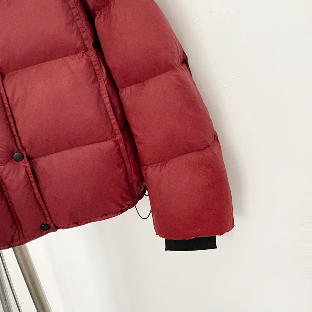 OFTBUY New Autumn Winter Top Clothing Women Tnickened Warm Fluffy Puffer Jacket Femlae Hooded Real Fox Fur Collar Down Caot