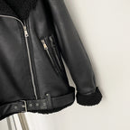 OFTBUY Warm Thick Double-sided Long-sleeved Suede Jacket Clothing Autumn Winter New in Coat and Jacket European-style Women's
