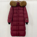 OFTBUY Winter Clothes Women Black Gold Goose Down Coat Big Real Raccoon Fur Collar Overcoat Real Fox Fur Puffer Jacket Female